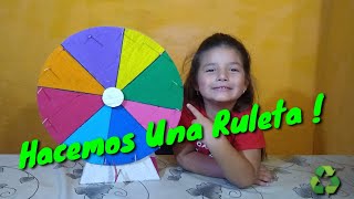 COMO HACER UNA RULETA MUY FACIL [upl. by Modesty]