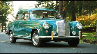 1958 MercedesBenz 220S Ponton Sedan [upl. by Salohcim]