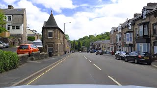 A Drive Through English Countryside Buxton Bakewell and Matlock Bath 4K [upl. by Ayrotal]