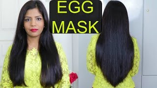 How To Make EGG Hair Mask For Hair Growth amp Dry Damaged Hair  SuperPrincessjo [upl. by Marl]