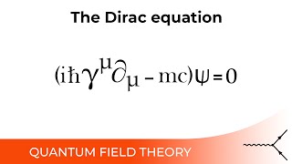 The Dirac Equation  43 [upl. by Haisa]