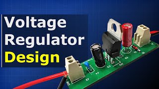 5V Regulator design tutorial  How it works how to design PCB altium [upl. by Law]