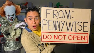 PENNYWISE HAUNTS ME AT 3AM SCARIEST UNBOXING EVER [upl. by Engud]