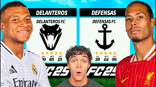 ¡DELANTEROS vs DEFENSAS en FIFA [upl. by Akanke342]