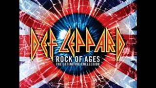 def leppard  rock of ages lyrics [upl. by Nayrb]