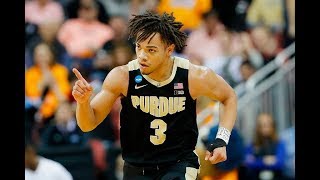 Carsen Edwards 2019 NCAA tournament highlights [upl. by Nylaroc]