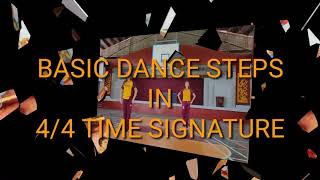 Folk Dance  Basic Dance Steps in 44 time signature [upl. by Drawd353]