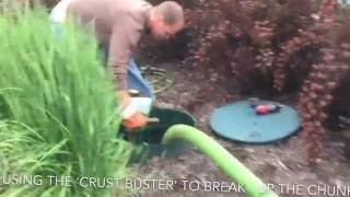 Pumping Out a 3Chamber Septic System [upl. by Leviram]