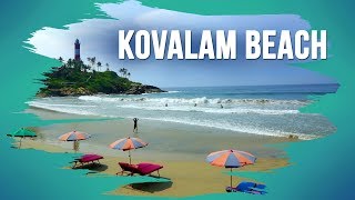 Kovalam Beach of Kerala [upl. by Ahnavas822]