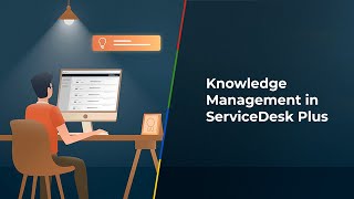 Knowledge management in ServiceDesk Plus [upl. by Odanref]