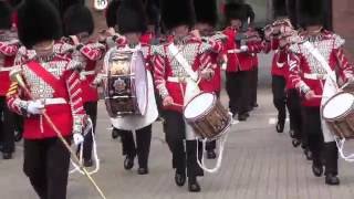 Changing the Guard Corps of Drums Coldstream Guards July 4 2016  extended version [upl. by Derwood274]