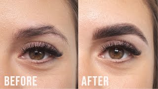 How to Tint Eyebrows Step By Step Tutorial  Thuya NYC [upl. by Janyte139]