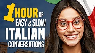 Learn ITALIAN A 1HOUR Beginner Conversation Course for daily life  OUINOcom [upl. by Neladgam334]