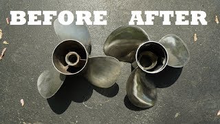 How to Polish Stainless Props [upl. by Mikahs]