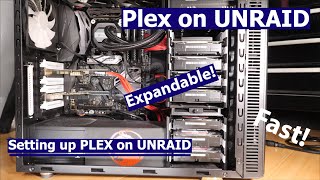 Running Plex on UNRAID First time setup [upl. by Castera]