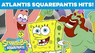 Atlantis SquarePantis Hits 🎶  SpongeBob [upl. by Romain427]