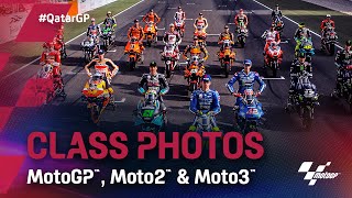 LIVE MotoGP Moto2 and Moto3 class photos from Qatar [upl. by Nylissej]