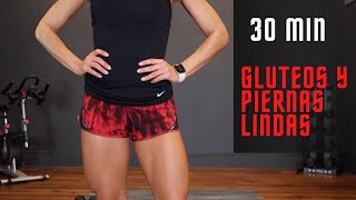 Ejercicios para glúteos y piernas en casa  30 minutos [upl. by Stew]