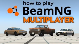 How to play BeamNGdrive Multiplayer Online Step by Step Guide [upl. by Ahsratan688]