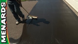 How To Apply Driveway Sealer  Menards [upl. by Toblat]