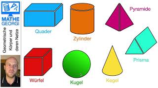 Geometrische Körper und deren Netze [upl. by Fowler]