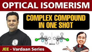 Optical Isomerism of Complex Compound in 1 Shot  Class 12  JEE Mains amp Advanced  Vardaan Series [upl. by Eita]