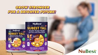 NuBest Tall Protein Powder  CHOCOLATE amp VANILLA [upl. by Nosinned]