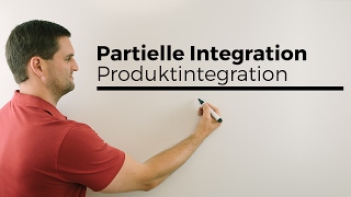 Partielle Integration mit ex Beispiel  Mathe by Daniel Jung [upl. by Snej623]