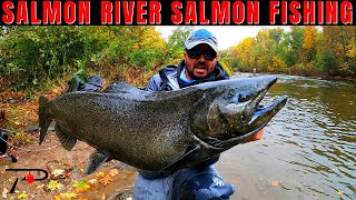 Salmon Fishing New Yorks World Famous Salmon River [upl. by Channing129]