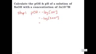 Calculating pH amp pOH H OH Acids amp Bases CLEAR amp SIMPLE [upl. by Odama966]