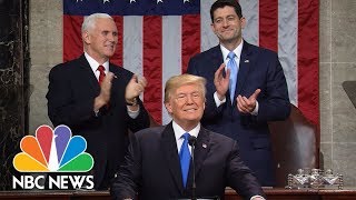 President Donald Trump’s State Of The Union Address 2018 Full  NBC News [upl. by Nyl]