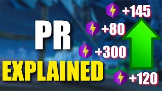 Fortnite PR Explained How To Get MORE PR [upl. by Magbie]