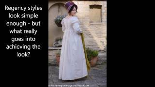 Dressing up a regency lady [upl. by Nyleve]