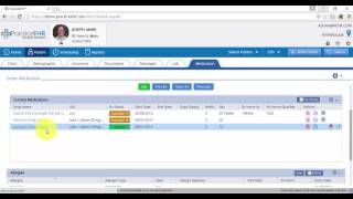Electronic Prescription  Practice EHR [upl. by Seiber407]