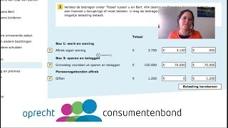 Fiscaal partner belastingaangifte  How to Consumentenbond [upl. by Lethia]