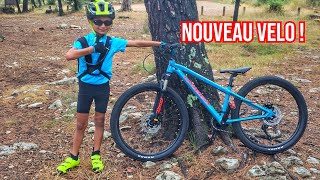 MAXIME A TESTÉ SON NOUVEAU VTT ORBEA MX24 TRAIL 2020 [upl. by Lahpos]