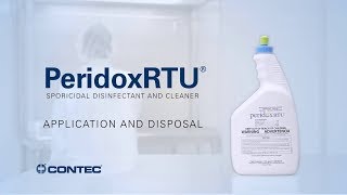 Contec PeridoxRTU® Application and Disposal [upl. by Asenaj]