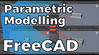 FreeCAD  Intro to Parametric Modelling [upl. by Ydak493]