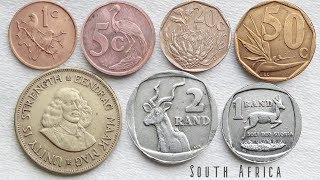 South African Coins Collection  Rand amp Cents   South Africa [upl. by Aratehs853]