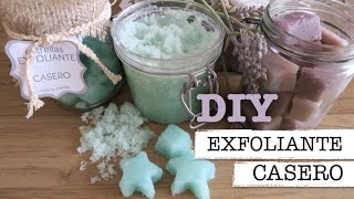 DIY  Como hacer exfoliante casero  homemade body scrub  IDEA REGALO PERFECTO [upl. by Musette]