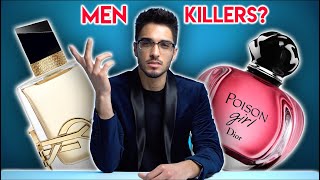 25 MEN KILLER perfumes in 90 SECONDS 💦 [upl. by Ailed]