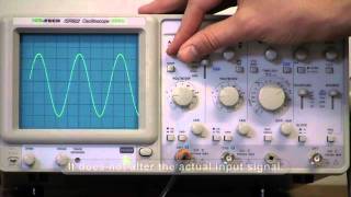 How to use an oscilloscope with an AC source [upl. by Titos769]