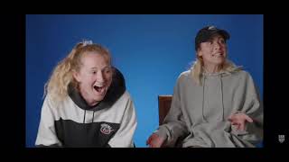 USWNT funny moments 20202021 [upl. by Llehsal]