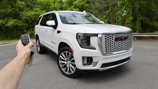 2021 GMC Yukon Denali Start Up Walkaround Test Drive and Review [upl. by Feld]