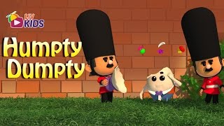 Humpty Dumpty Sat On A Wall with Lyrics  LIV Kids Nursery Rhymes and Songs  HD [upl. by Leuneb754]