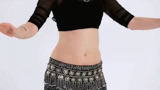 How to Isolate Upper Abs  Belly Dancing [upl. by Neelyahs746]