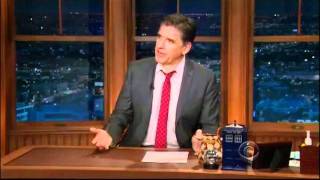 Craig Ferguson 112911C Late Late Show tweetEmail [upl. by Yklam]