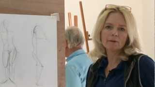 Kathy Barker  Life Drawing  Full HD [upl. by Eita]