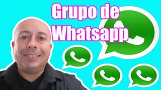 Como crear un grupo de Whatsapp [upl. by Ariaek]