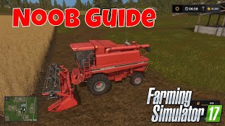 A beginners guide to Farming Simulator 17  Part One  Getting started [upl. by Janiuszck]